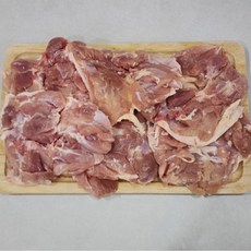 [푸디앤] 순살 폭탄 닭다리살 2kg, 1개