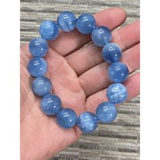 天然星光貓眼海藍寶15.1mm手珠 - 霸氣款