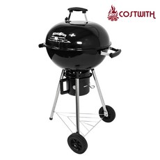 코스트위드 바베큐그릴 숯불 훈제 원형 캠핑 펜션 야외그릴, 1개