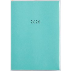 510 미아크레일 6 월요일 시작 수첩 다카하시 서점 2026년판 파랑 월간 B6판