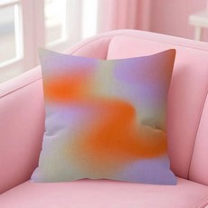 그라디언트 헤일로 베개 커버 툰 선물 쿠션 침실 홈 소파 의자 좌석 장식, G. z2