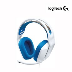 로지텍 G335 유선 게이밍 헤드셋, 981-001020, 화이트