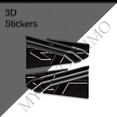 탱크패드 탱크 패드 캡 프론트 머드가드 펜더 핸드가드 핸드 가드 프로텍터 스티커 모토 데칼, 14. RT, 기본