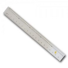 플라스틱 자 사무실 문구 학교 준비물 방안자 50cm, 1개