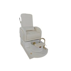 다기능 페디 스파 마사지 의자 매니 발목욕 소파, White
