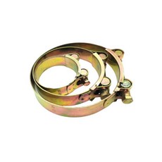 급수 고정 내경 워터클램프 호스 클립 튜브 스프링 파이프, 1개, 직경 26-28/0.6x18mm/10개