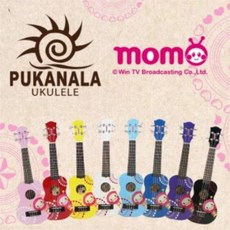 PUKANALA 烏克麗麗 MOMO 彩色系列 21吋, 詳見包裝, 詳見包裝, 粉色