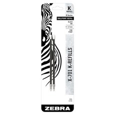ZEBRA X-701筆芯 (黑色油性 0.7mm) 原子筆芯, 1個