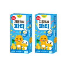 서울우유 플레인 치즈큐빅 파티, 2세트, 87g