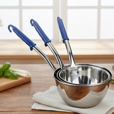 생활품위 스텐 바가지 업소용스텐계량국자, 소