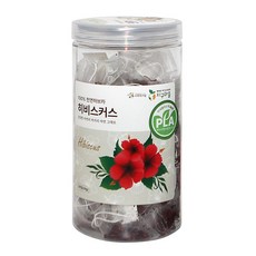 지구마을 생분해필터 PLA 삼각티백 히비스커스 허브티백차, 1g, 50개입, 1개
