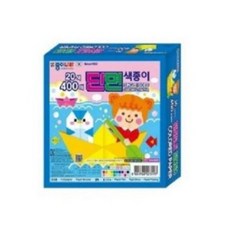종이나라 단면 색종이, 2800매, 20색