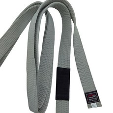 브라질 Jiu Jitsu 청소년 어린이 이하 벨트 시스템, 그레이 스트랩 - 자수 있음, 기본 모델명/품번