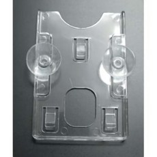 주차증 케이스 세로형 55x85 주차케이스흡착판