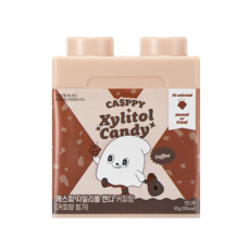 캐스피 자일리톨 캔디 커피향, 1개, 40g