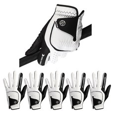 네오 NSWK01 V2.0합피 골프장갑 극세사 이중덧댐 왼손 남성용 5장세트, 블랙콤비, 5개