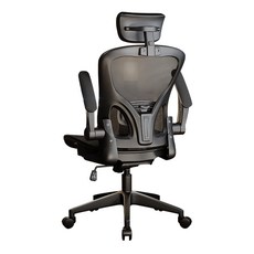 Xpanse 901 青少年學生椅 人體工學椅 家用辦公椅 可翻轉護手 電腦椅電競椅旋轉升降椅, W901黑色-冰絲全網-可逍遙