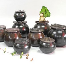 미니항아리 나무뚜껑 항아리 (대) 689000EA (1EA), 본상품