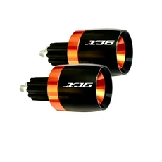 야마하 XJ6 디버전 2009-2014 2023 오토바이 핸들 바 엔드 플러그 그립 캡, 03 orange