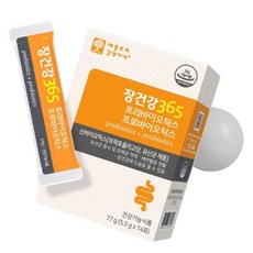 장건강365 프로바이오틱스 신바이오틱스 배변활동원활 프락토올리고당 유산균증식 임산부, 1박스