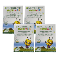 암웨이 뉴트리키즈 오메가-3 젤리 4개, 273.6g