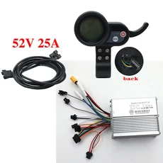 JP Jipin 브러시리스 모터 컨트롤러 전기 스쿠터 스로틀 부품 용 홀 36V 48V 52V LCD 디스플레이 없음, 05 JP 52V 25A set old