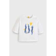 모이몰른 26년여름 SOFT&네이쳐7부티셔츠M262TSF02P 가벼운 착용감과 뛰어난 통기성으로 여름철에 필수인 아이