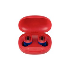 EKids 데드풀 마이크가 있는 무선 이어버드 충전 케이스가 있는 블루투스 이어버드(데드풀), Spiderman, Spiderman