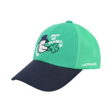 까스텔바작 골프 A남성 배색포인트 캐릭터 볼캡 모자 BGDMGC207_GR_GN 2805260, Free, 1개