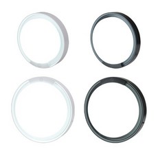 LED 원형 방수 천장 센서등 실외 실내 벽등 20W IP65 플리커프리, 220mm, 화이트, 주광색(하얀빛)