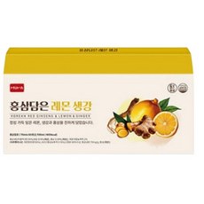 (정품) 정원삼 홍삼 담은 레몬 생강즙 국산생강 6년근홍삼 비타민 30포 1개