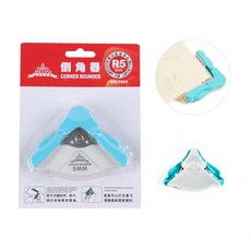 모서리 라운드 커터기 펀치 제본 다이어리 꾸미기 사진 명함 라운더, 단품