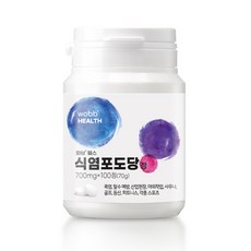와브헬스 식염 포도당 정 스포츠 에너지 캔디 사탕 전해질 부족 보충제, 1개, 100정