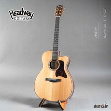 Headway HC-531 SF S/STD 全單板民謠吉他 日本製 現貨供應中, 1個