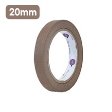 유로피안 이태리 종이 마스킹 테이프 갈색 브라운 20mm, 1개