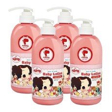 뚱 베이비 페이스 앤 바디로션 500ml 유통기한 2026년 09월까지, 4개