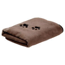 高吸水寵物浴巾/毛巾/毛毯, 1個, 淺粉