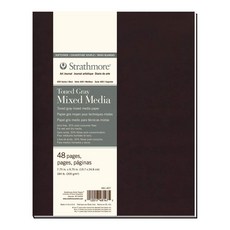 Strathmore Toned Gray Softcover MM 7.75x9.75, Strathmore Toned Gray Softcove