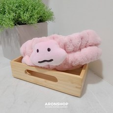 ARONSHOP 韓國文創 臉部清潔髮帶 大臉款, 1個, 髮帶-Diplo款