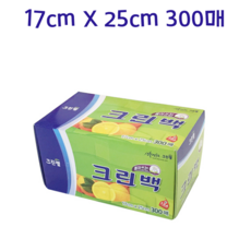 크린랲 뽑아쓰는 크린백 미니 17cm x 25cm, 미니(XS), 300개입, 2개