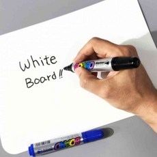 자석 화이트 보드 A4 접착식 붙이는 고무 붙이는자석보드