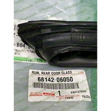 (汽車零件專家)豐田 冠美麗 CAMRY 車窗橡皮 車窗防水橡皮 68152-06050 68142-06050 原廠, 1個, 右後 68142-06050