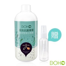 DOHO 病毒零 長效防護專家 純水性奈米鋅噴霧 腸病毒防護首選 500ml補充瓶 贈小噴瓶, 1個, 補充瓶 500ml+小噴瓶
