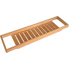 나무 욕조 트레이 캐디 욕조용 호두 대형 테이블 보드 긴 슬레이트 홀더 다용도 선반 액세서리 여성용 스파 선물86x22cm34x9인치 천연, Natural, 70x14.5cm(28x6inch), 1개