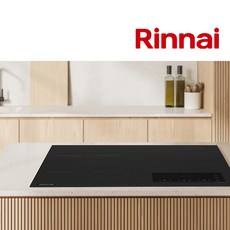 린나이 1등급 3구 올부스트 인덕션 듀오쿠킹존 인스톨프리(560x430-480) 쿡탑 레인지 전기 렌지 전국설치가능(설치시비용별도), 빌트인, 300A_매립식