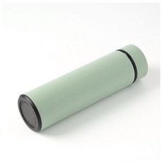 보온 보냉 스테인리스 데일리 이중 보온병(500ml) (올리브)