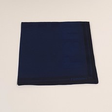 매장정품 renoma 솔리드 컬러감의 로고 패턴 남녀 공용 손수건 RM2 1842174