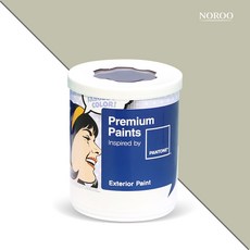 노루페인트 팬톤 외부용 실외페인트 저광 1L, 14-6308 Alfalfa, 1개