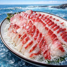 쪼팜 자연산 보리숭어 숭어회 필렛, 1박스, 300g