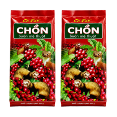 Buon Me Thuot 카페쫀 족제비 특산 커피 분쇄형, 500g, 2개, 핸드드립